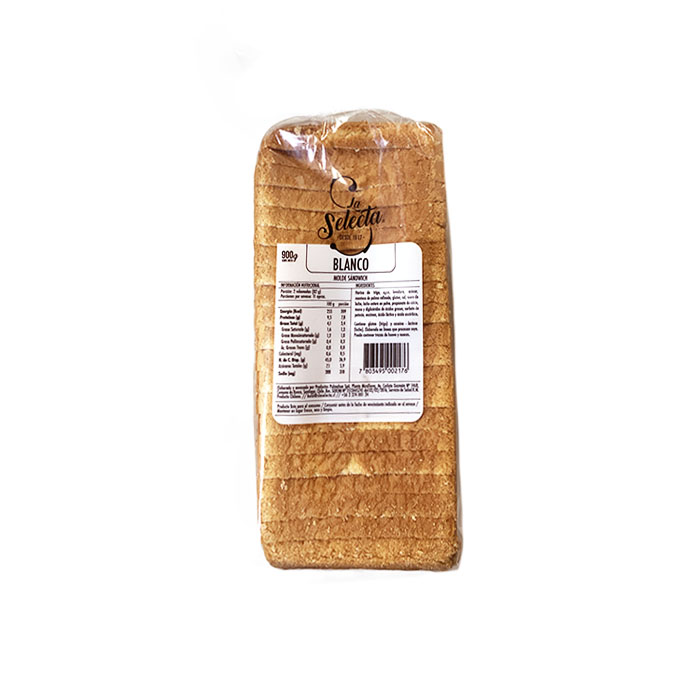 Pan de molde blanco sándwich 700 g