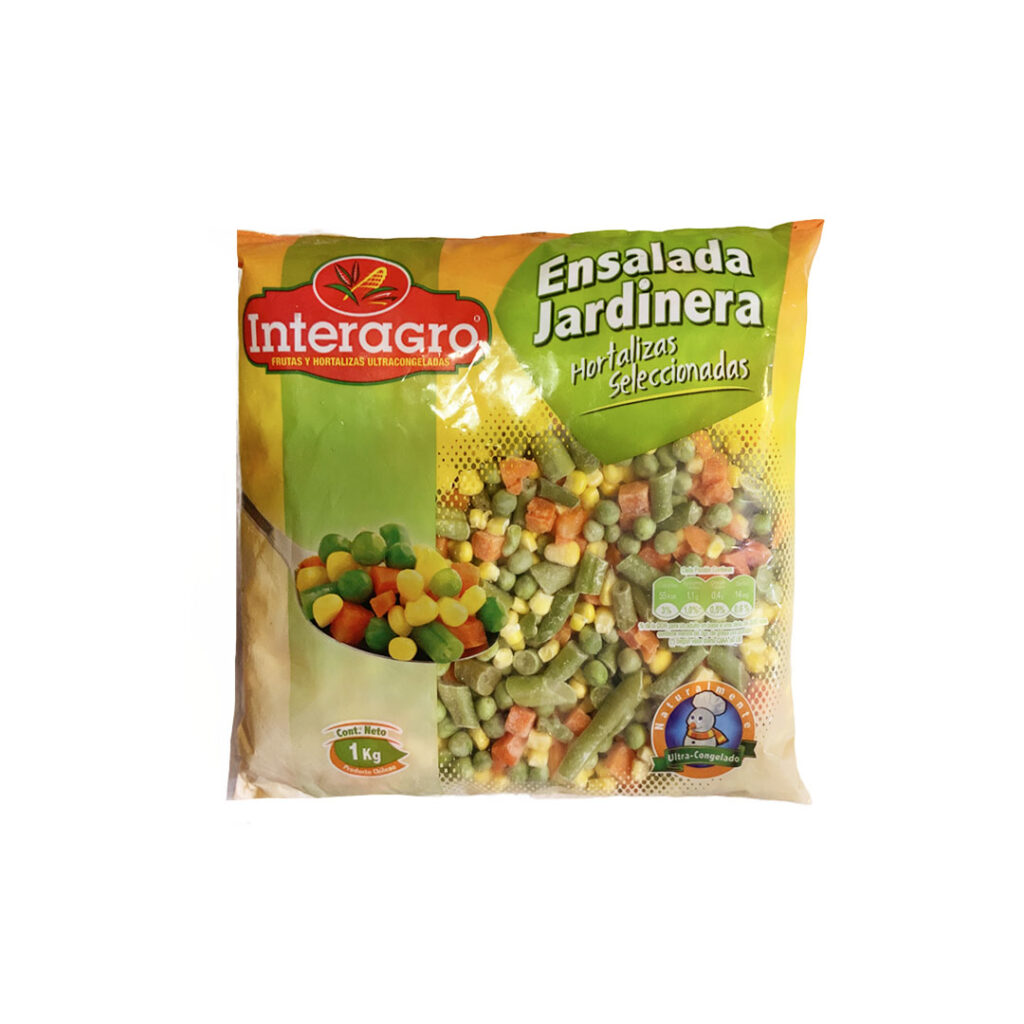 Ensalada Jardinera 1kg Interagro Mercado La Vega